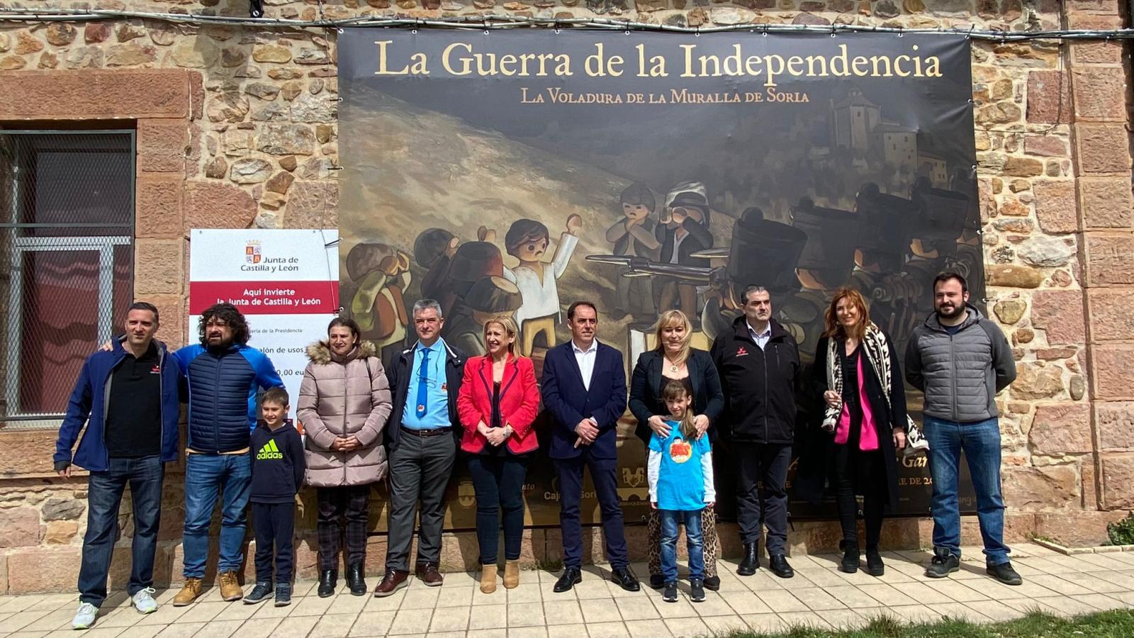 La Guerra de la Independencia en Soria, protagonista de la nueva exposición de figuras de playmobil en Garray